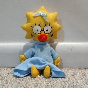 Vintage Maggie Simpson Plush Rag Doll